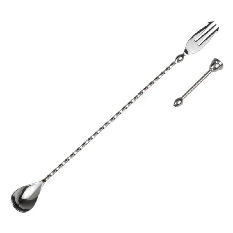 Cucharilla Intercambiable tridente 35 cm - utensilioscocteleria